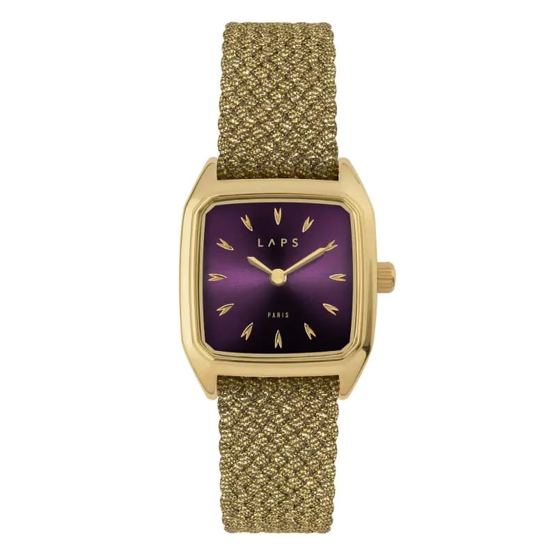 Laps Montre Prima Nova Aubergine