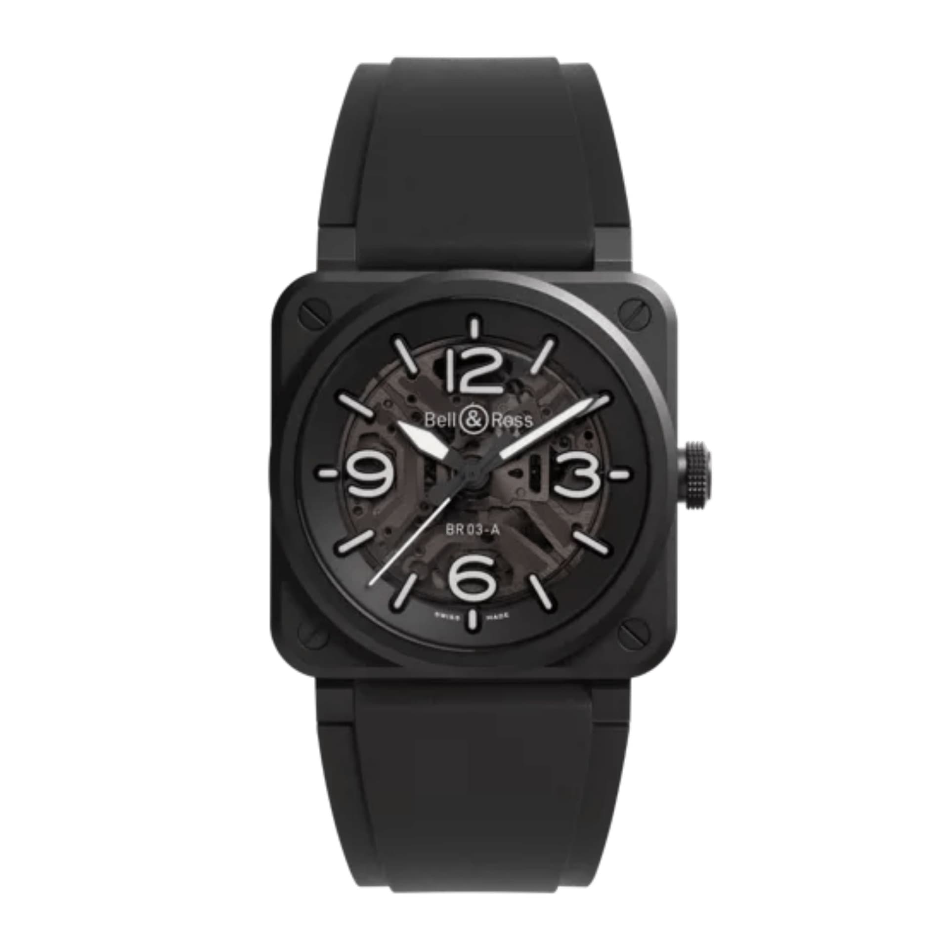 Bell & Ross BR-03 Skeleton Black Ceramic