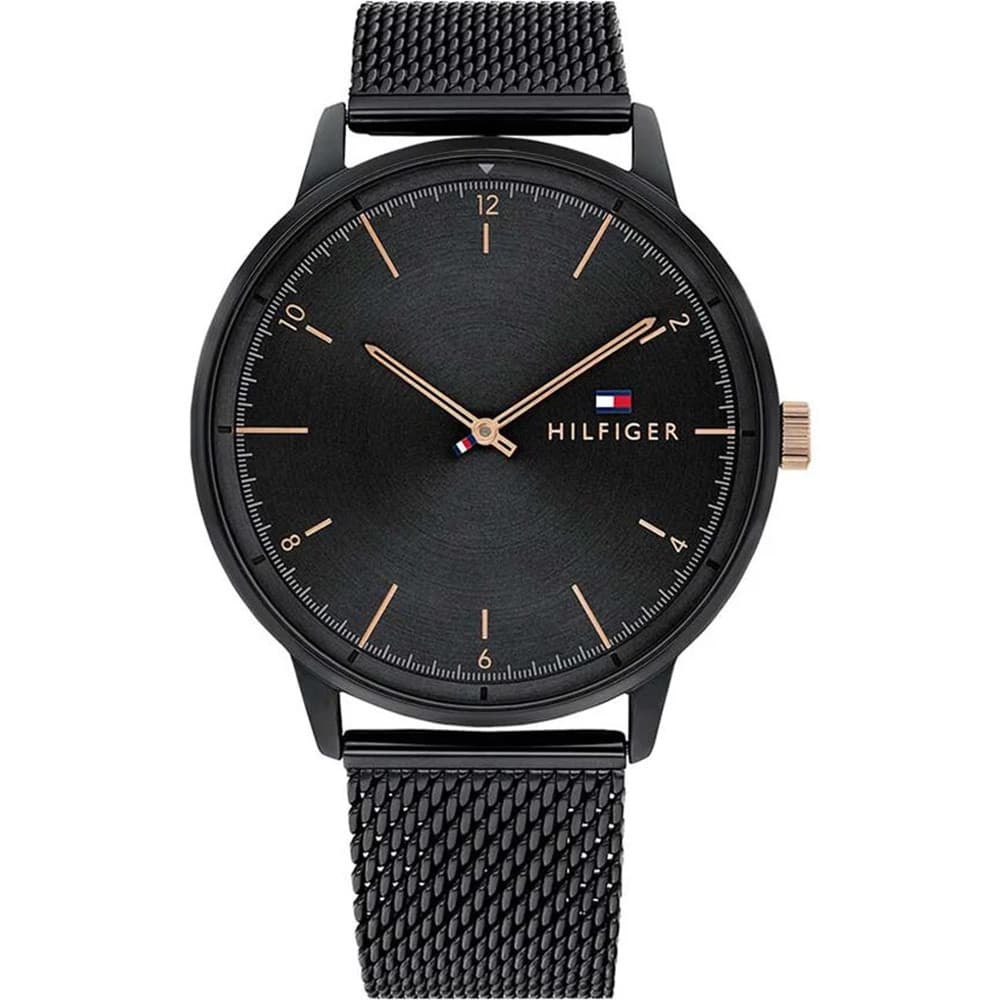 Tommy Hilfiger Montre Tommy Hilfiger en Acier Noir