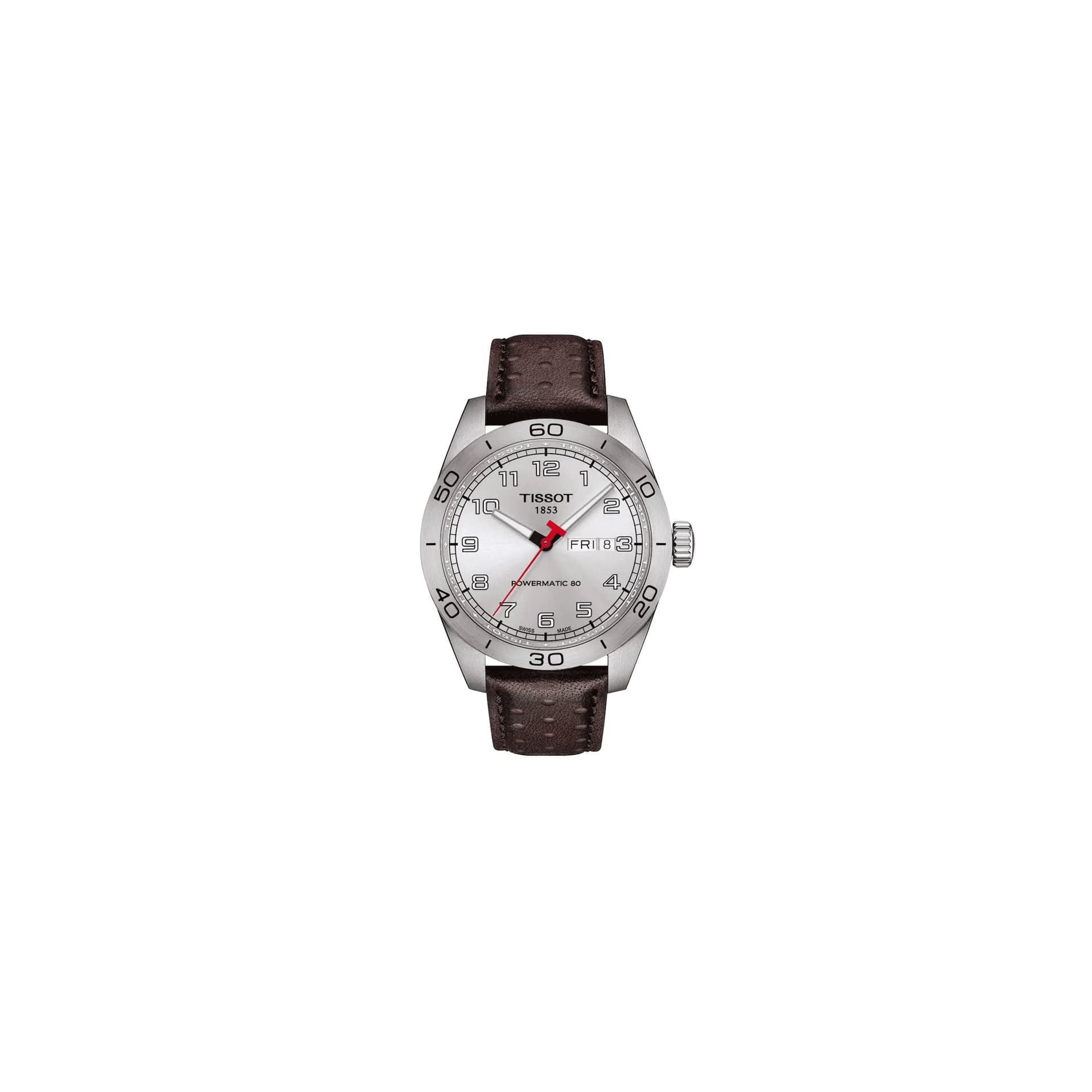 Tissot T-Sport PR 516 Powermatic 80 — cadran argenté
