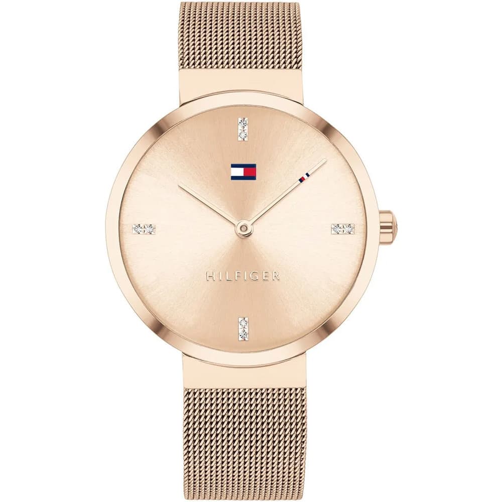 Tommy Hilfiger Montre Tommy Hilfiger en Acier Doré Rose
