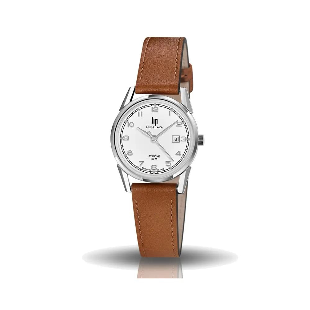 Lip Montre Lip Himalaya - Femme - cadran Argent- 29 mm - Acier 316L - 671611