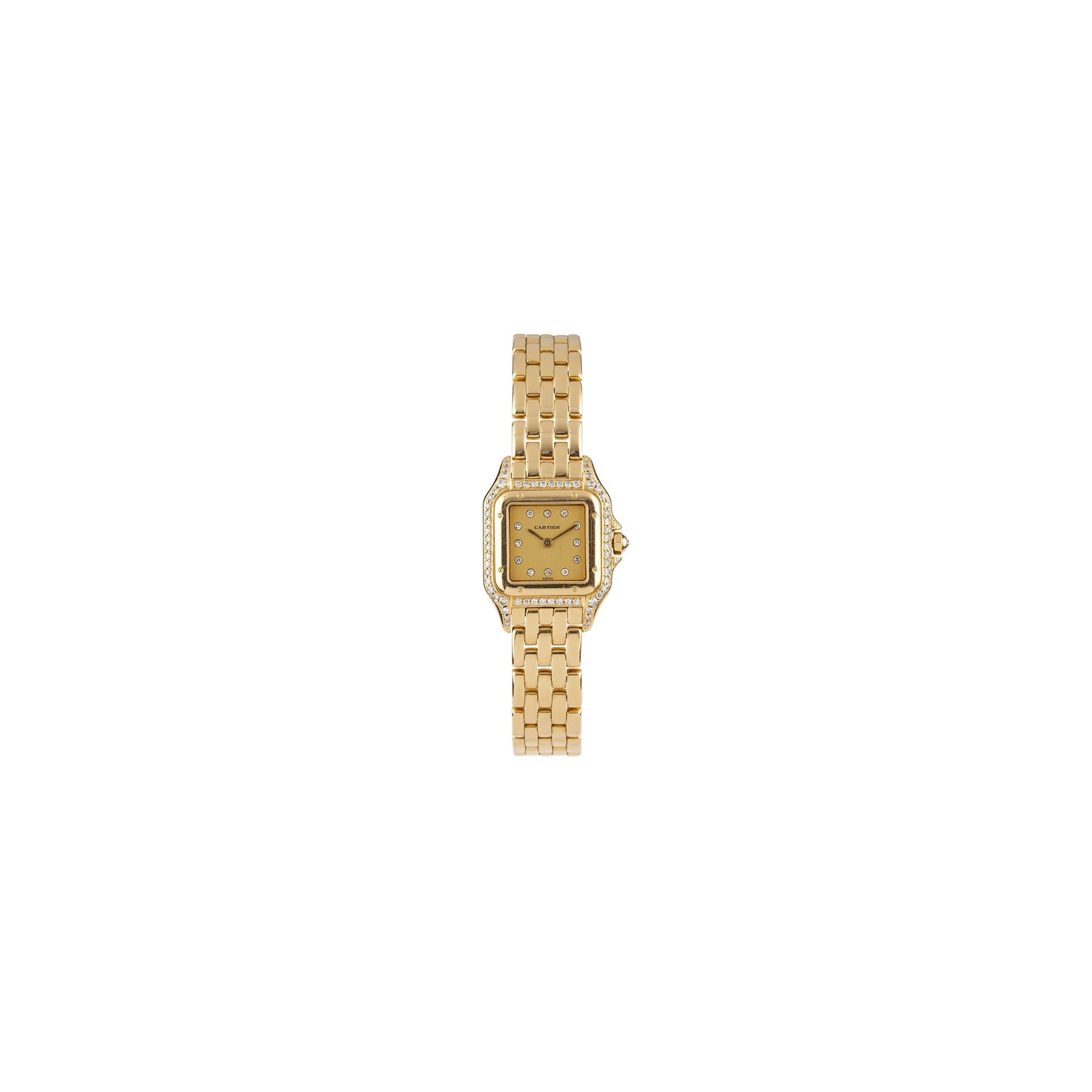 Panthère de Cartier — or jaune sertie diamants