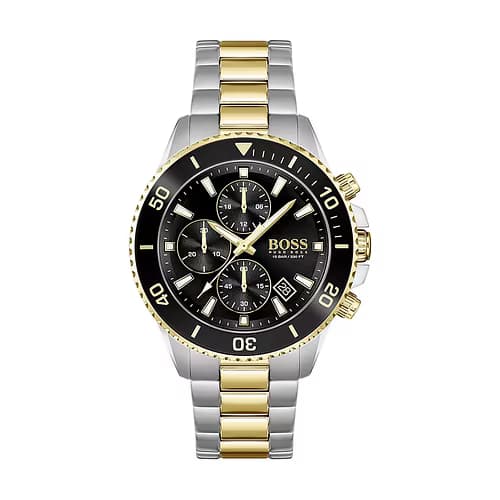 Hugo Boss Montre Homme BOSS BLACK ATHLEISURE en Acier Bicolore