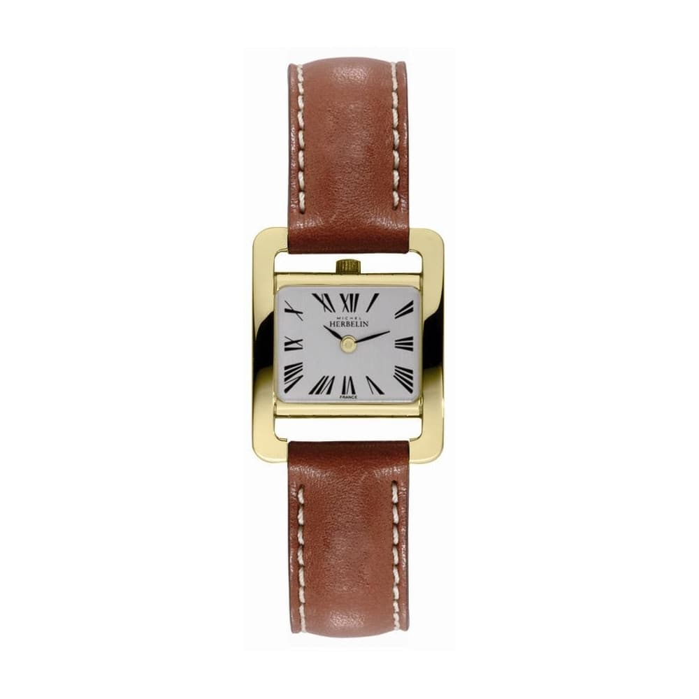 Michel Herbelin Montre Herbelin en Cuir
