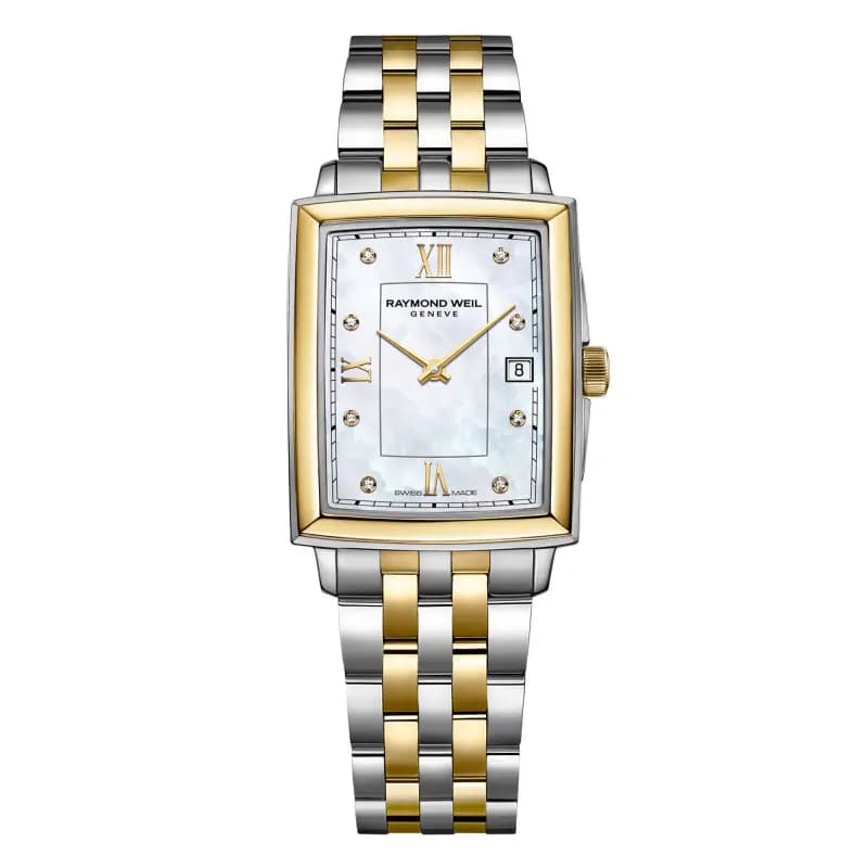 Raymond Weil Montre Toccata Square 22 x 28 mm - Cadran nacré 5925-STP-00995