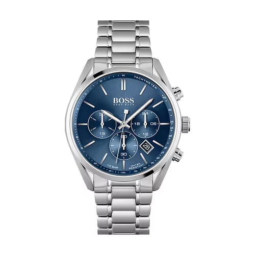 Hugo Boss Montre Analogique Homme Boss Acier Gris 1513818