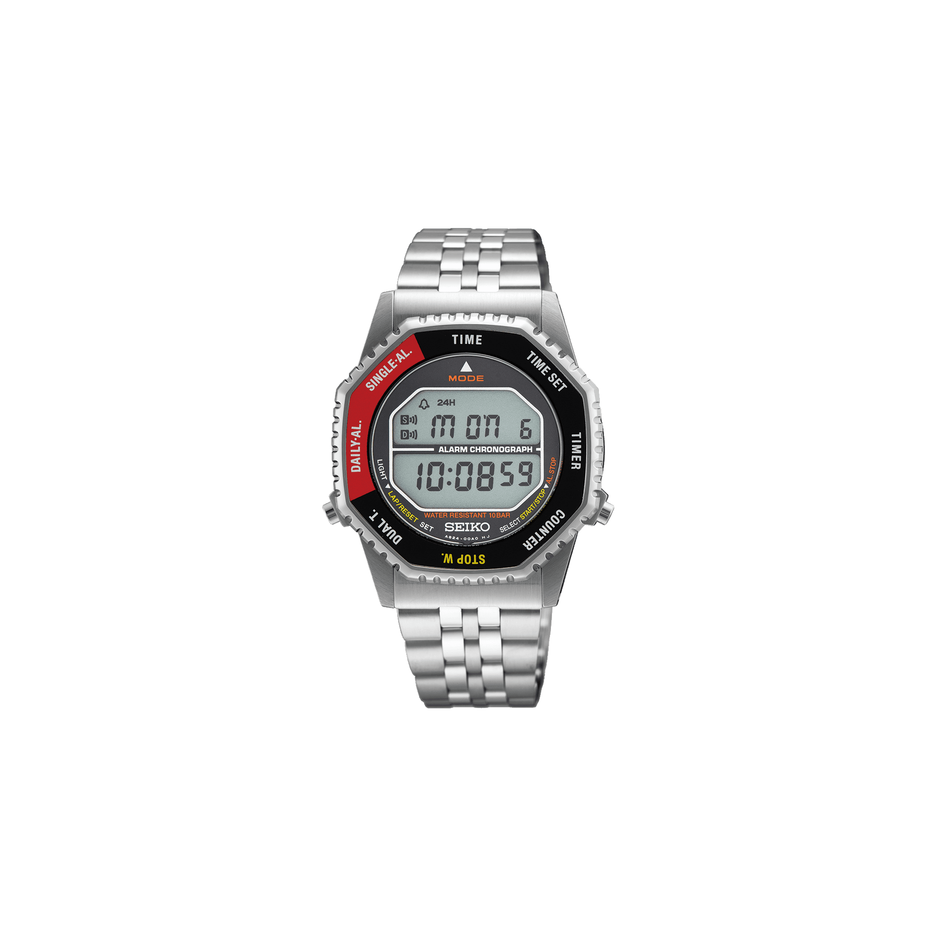 Seiko Sport — boîtier gris 37 mm
