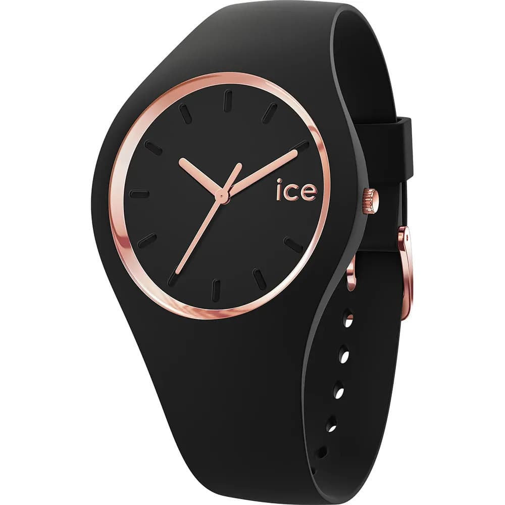 Ice Watch Montre Ice Watch Collection Ice Glam en Silicone Noir