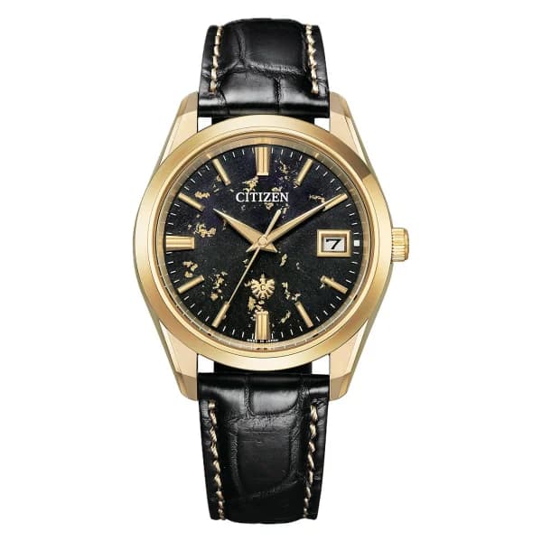 Citizen Montre Citizen Eco-Drive Super Titanium 38,3 mm Cadran Noir Papier Washi