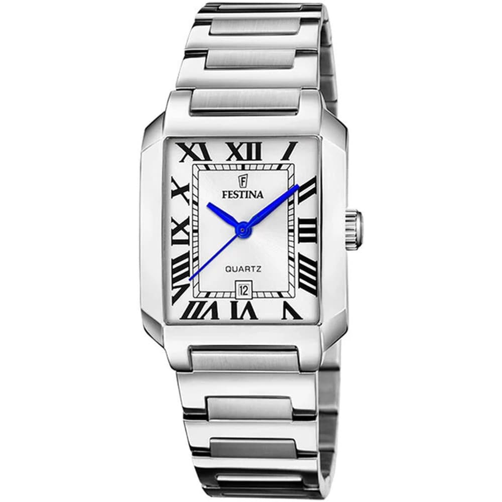 Festina Montre Festina Collection On the Square en Acier Argenté