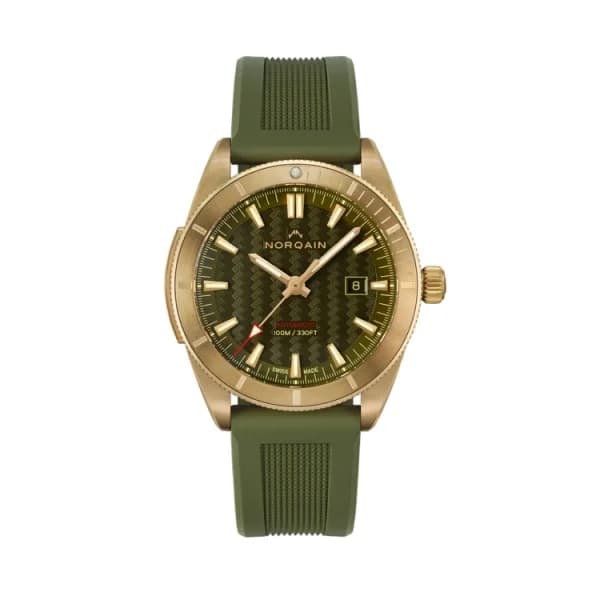 NORQAIN Montre Norqain Adventure Sport Bronze Bracelet Caoutchouc
