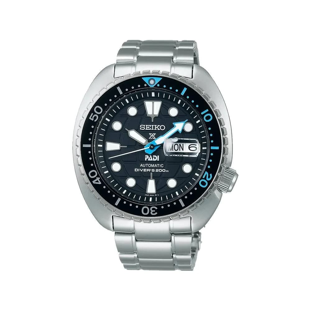 Seiko Prospex — cadran noir 45 mm