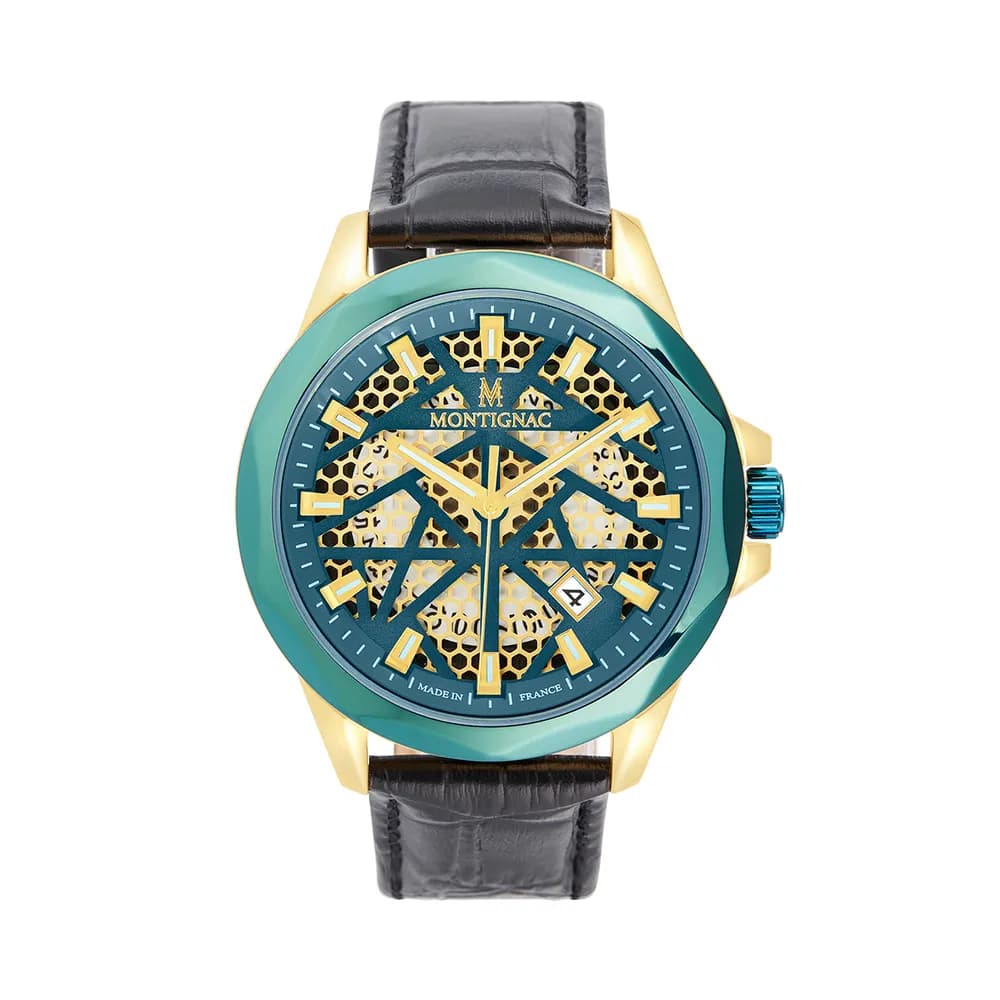 Montignac Montre quartz Homme Round Vert