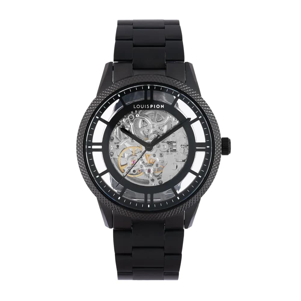 Louis Pion Montre automatique Homme Achille Noir