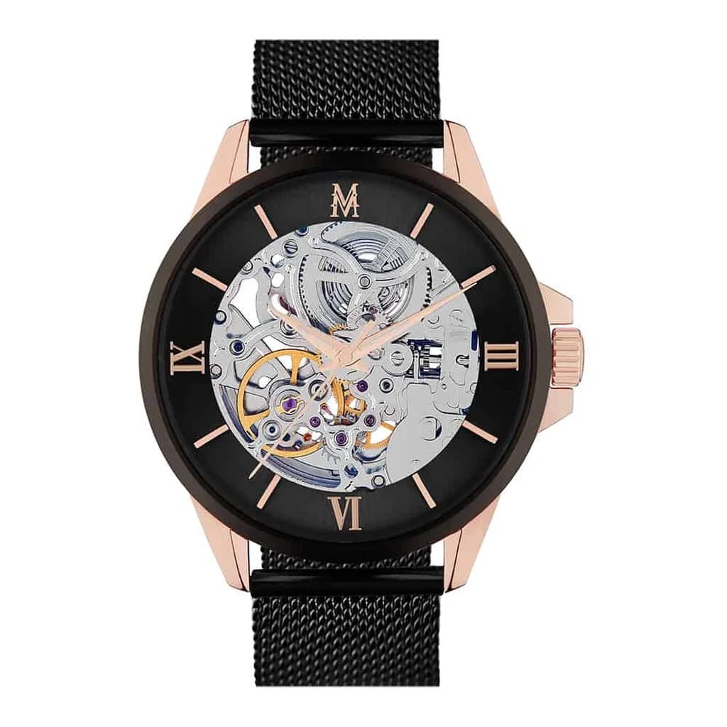 Montignac Montre Montignac Round Automatique Noir