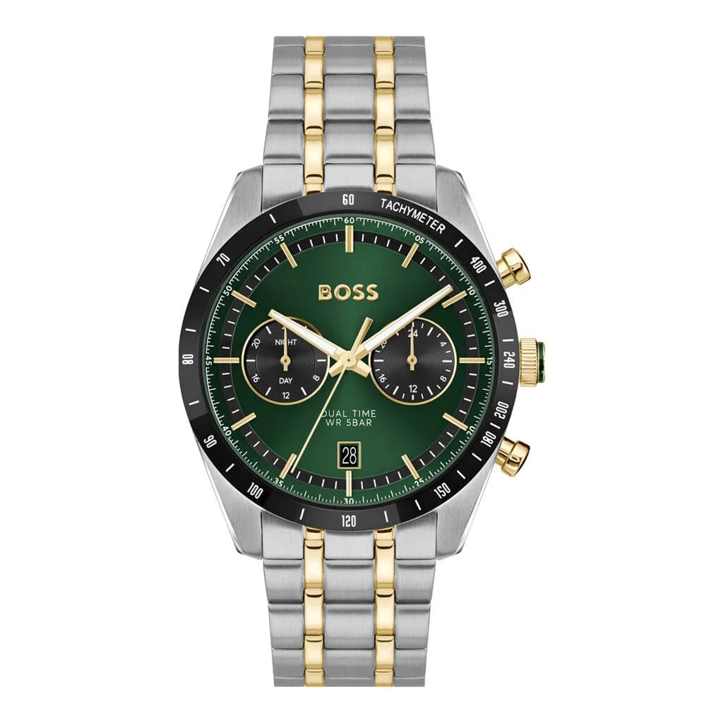 Hugo Boss Montre Boss Tourmaster Vert