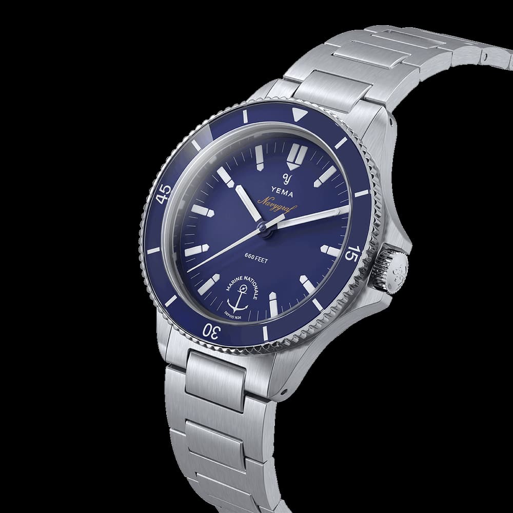 Yema Montre quartz Homme Navygraf Bleu