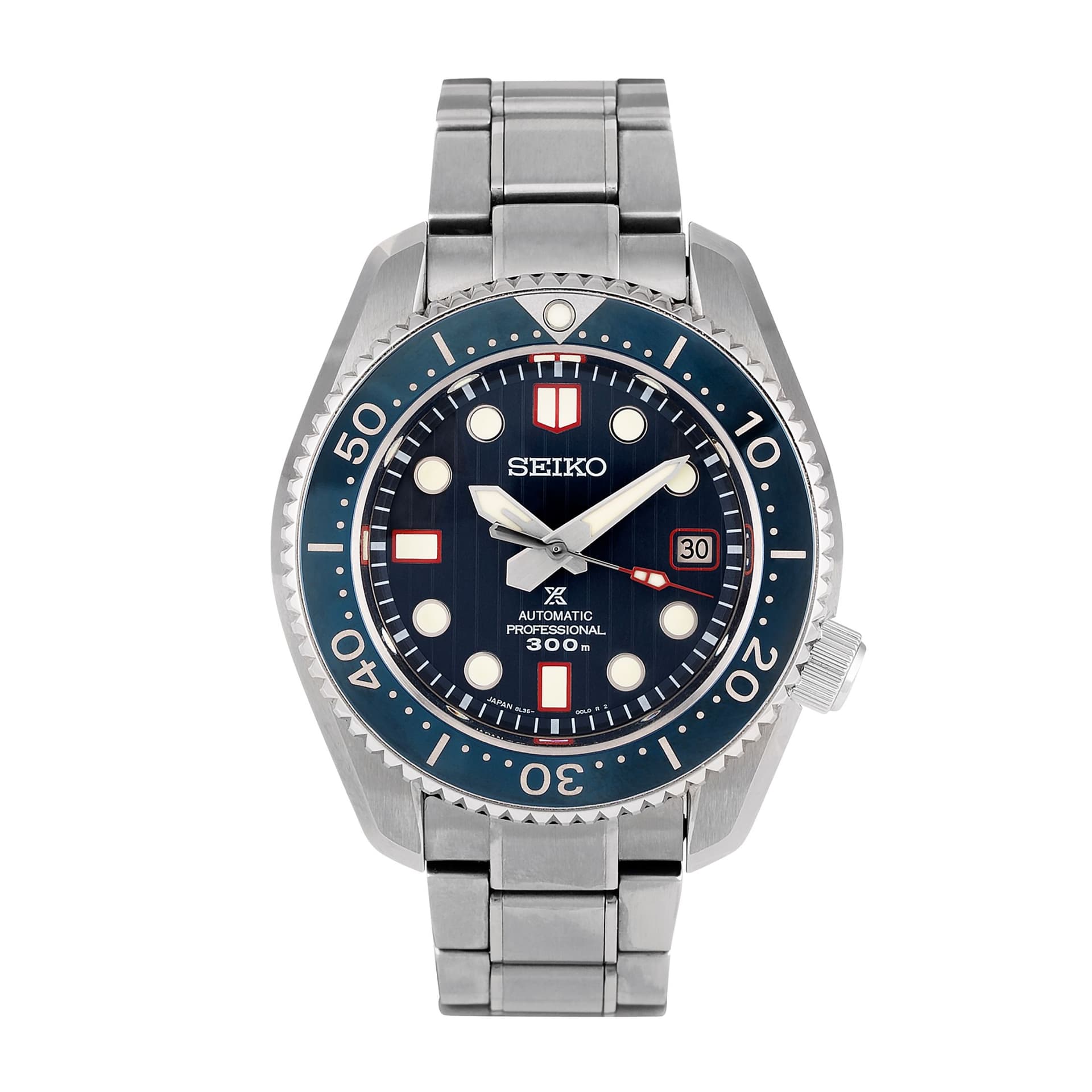 Seiko Marine Master 300 — cadran bleu
