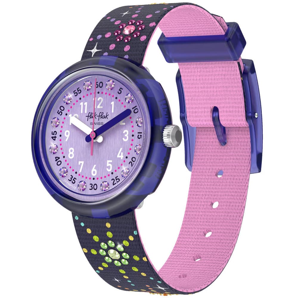 Flik Flak Montre Flik Flak en Plastique Violet