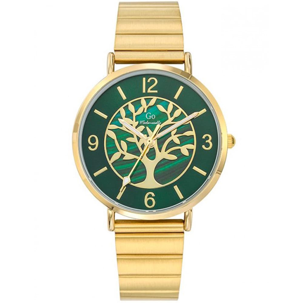 GO Mademoiselle Montre GO Mademoiselle en Acier et PVD Doré