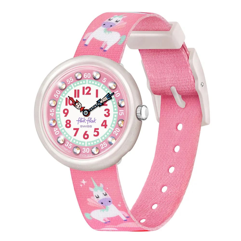 Flik Flak Montre Enfant Up in the sky Rose