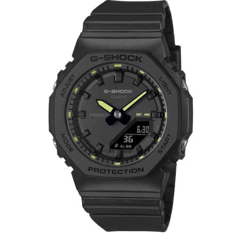 Casio Montre GShock Classic - Série GMA- P2100SA - Noir Vert fluo 46 x 40.2 mm- GMA-P2100SA-1A2