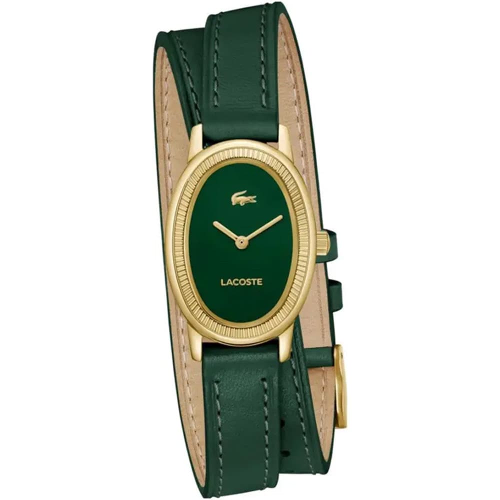 Lacoste Montre Lacoste Collection Parisienne en Cuir Vert
