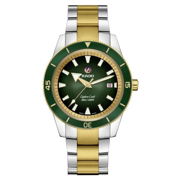 Rado Montre Rado Captain Cook Automatic Cadran Vert 42 mm