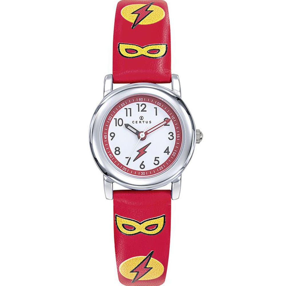 Certus Montre Certus en Plastique Rouge