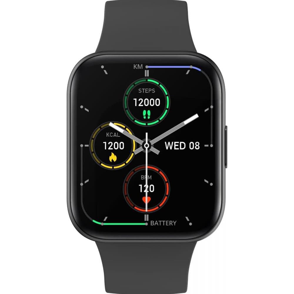 Smarty Montre Connectée Smarty Collection Arena - Fonction GPS en Silicone Gris