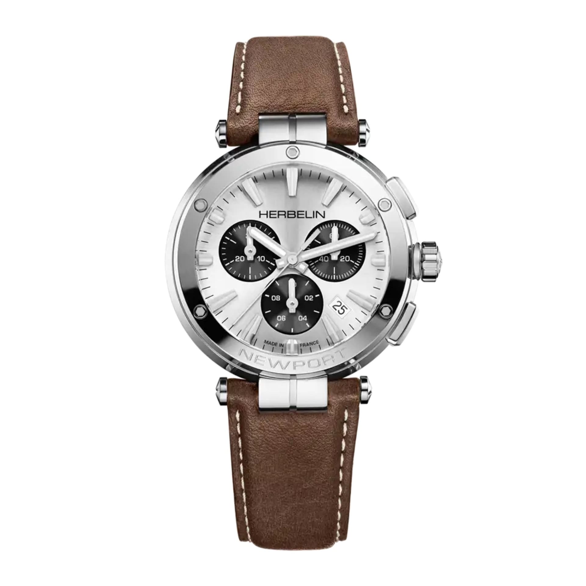 Michel Herbelin Montre Herbelin Newport Chronograph Homme Quartz Chronographe - 37658AP42MA