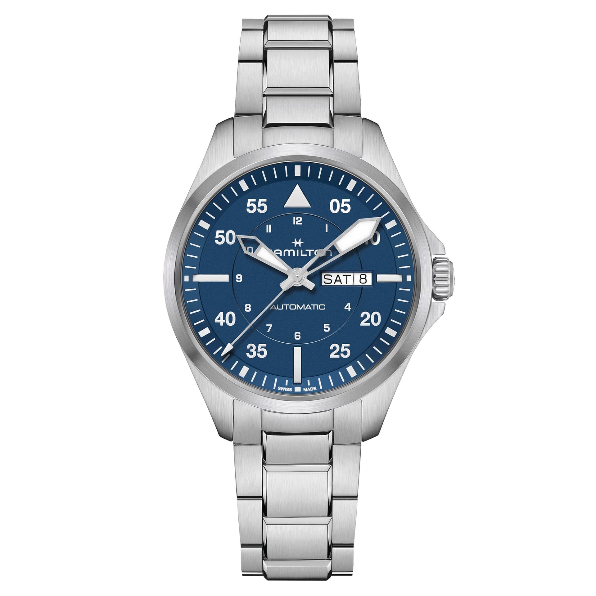 Hamilton Khaki Aviation Pilot Day Date Auto