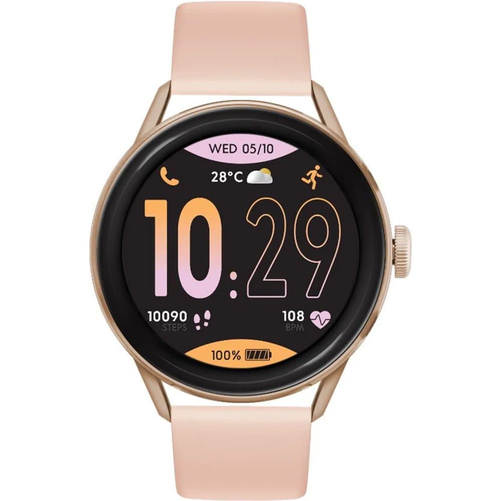 Ice Watch Montre Connectée Ice Watch Collection Ice Smart en Silicone Rose