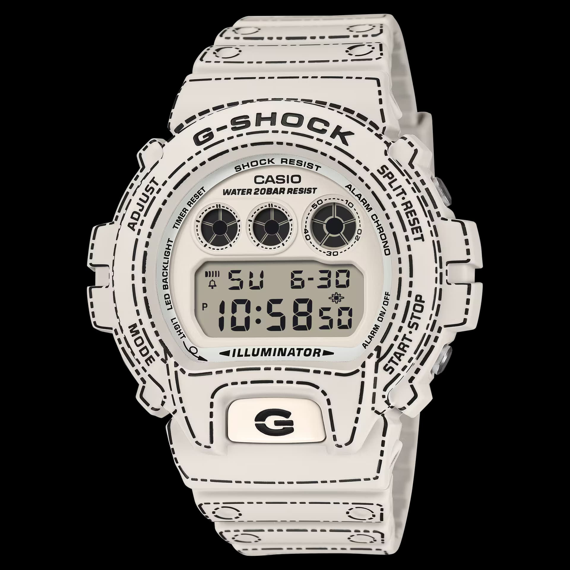 Casio Série DW-6900 DW-6900RGM-5