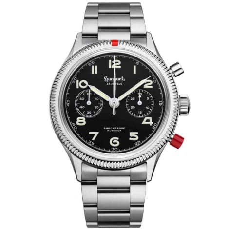 Hanhart Montre Hanhart 417 ES Flyback Steve Mc. Mécanique diamètre 42 mm- H721.212-6428