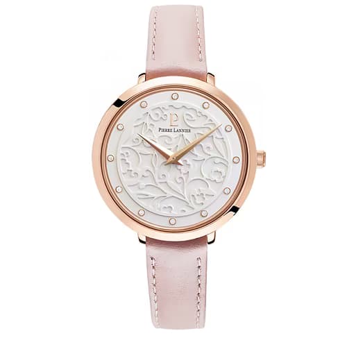 Pierre Lannier Montre Femme PIERRE LANNIER en Cuir Rose