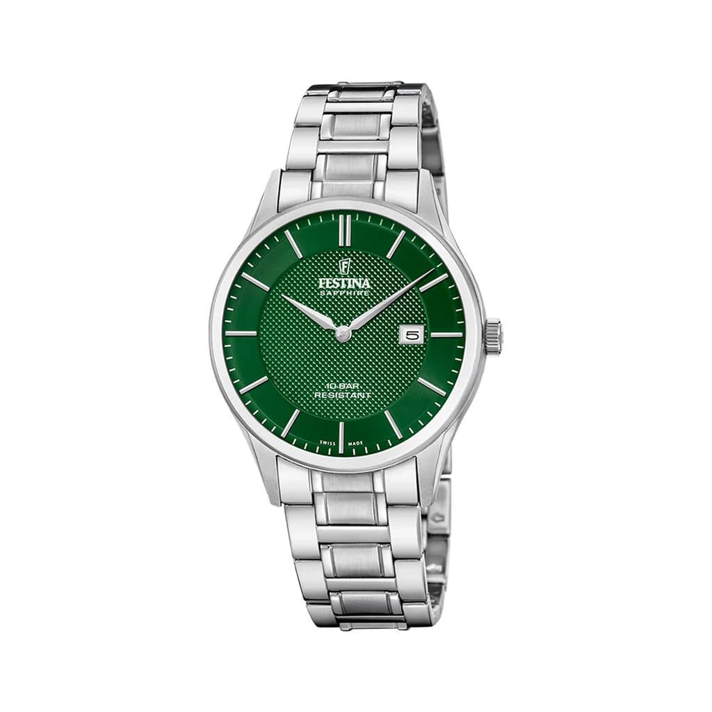Festina Swiss Made Montre Festina Swiss Made 40 Vert