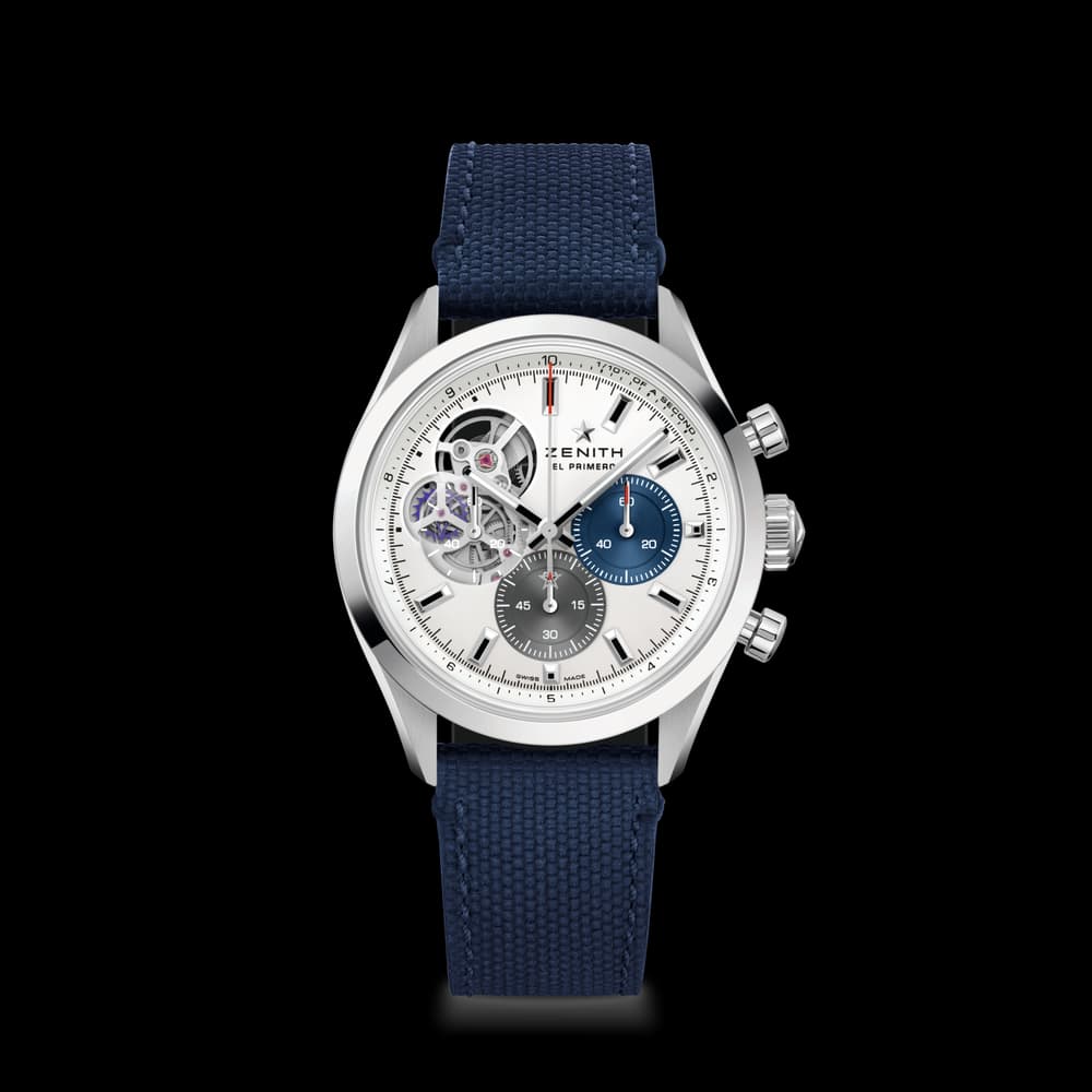 Zenith Montre automatique Homme Chronomaster open Argenté