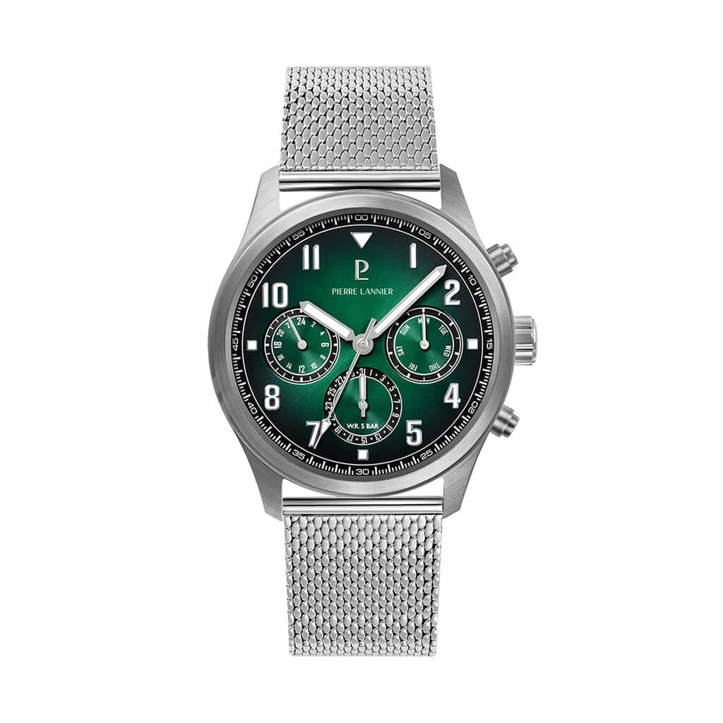 Pierre Lannier Montre Pierre Lannier Lannier Aviateur Vert