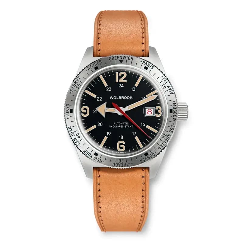 Wolbrook Montre Skindiver WT Automatic - Vintage & Acier 22-SWA-003