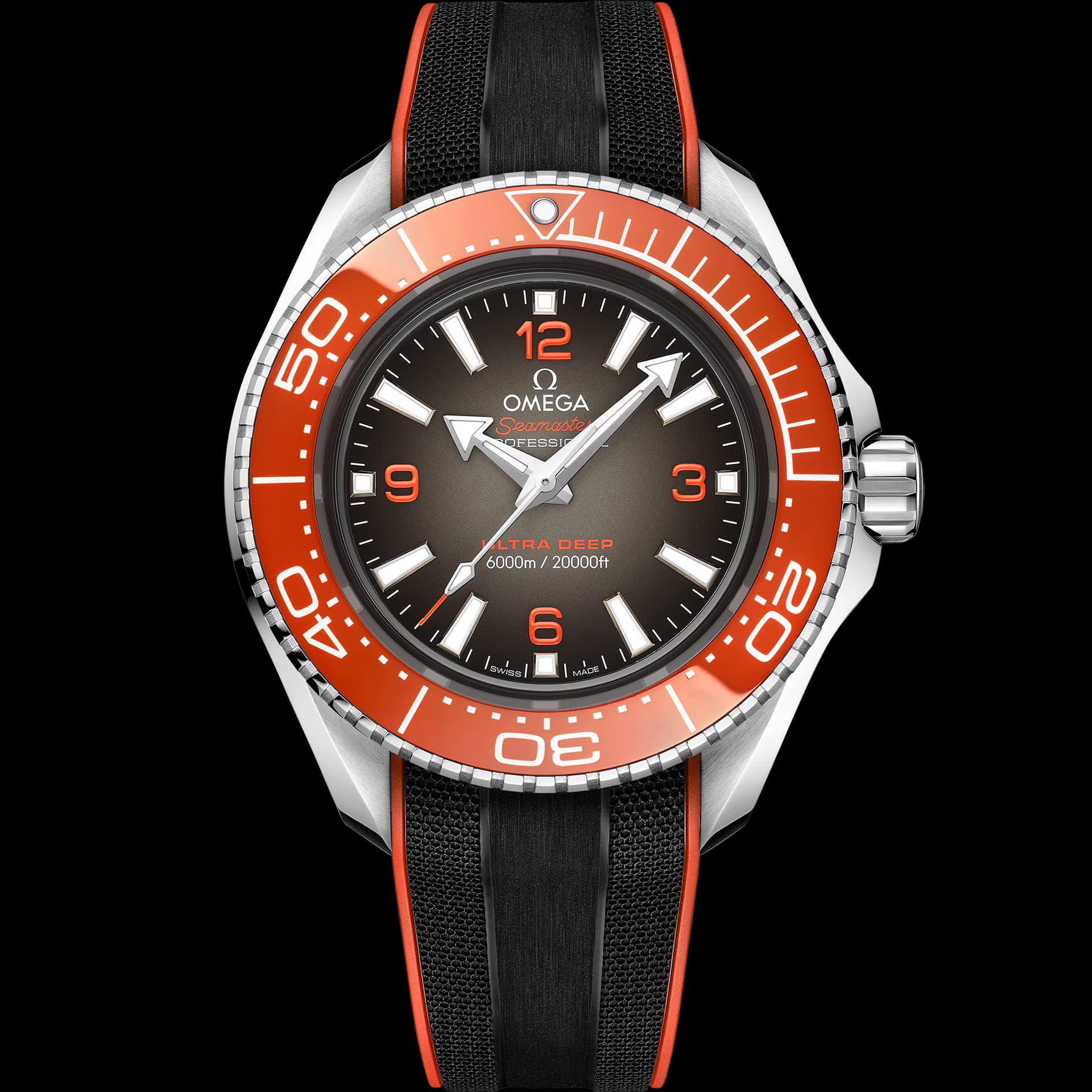 Omega Seamaster Planet Ocean Ultra Deep — cadran gris