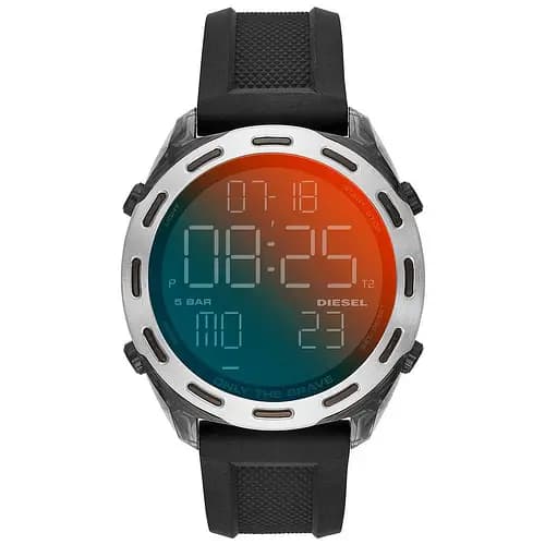 Diesel Montre Homme DIESEL en Silicone Noir