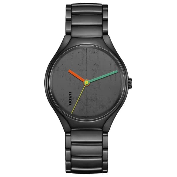Rado Montre Rado True Round x les Couleurs le Corbusier x Chandigarh Noir d'Ivoire