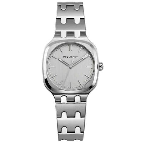 Pequignet Montre Pequignet Manufacture Concorde 30 mm Quartz Cadran Argent - 9042433