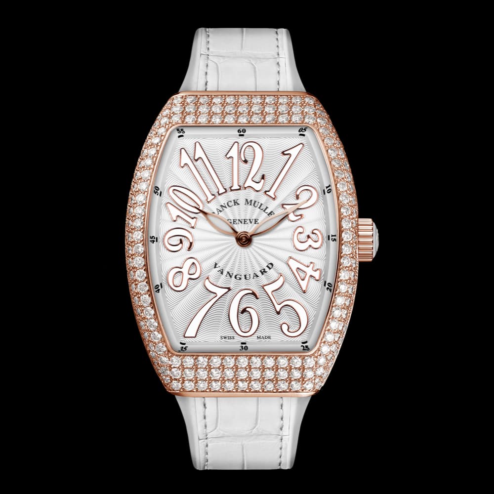 Franck Muller Montre quartz Femme Vanguard Blanc