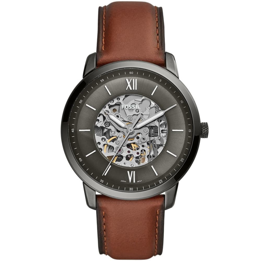 Fossil Collection Automatic — cadran gris