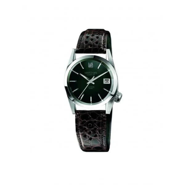 March LA.B Montre MARCH LA.B AM69 Automatique Cadran Grall Bracelet Alligator Perforé Moka