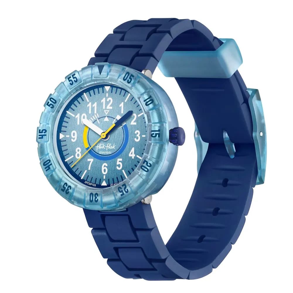 Flik Flak Montre quartz Garçon Classroom creations Bleu clair