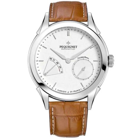 Pequignet Montre Pequignet Royale Origine Automatique Cadran Blanc - 9010133-CGold